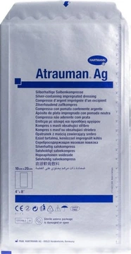 Пов'язка зі сріблом Atrauman Ag 10×20 см 1 шт