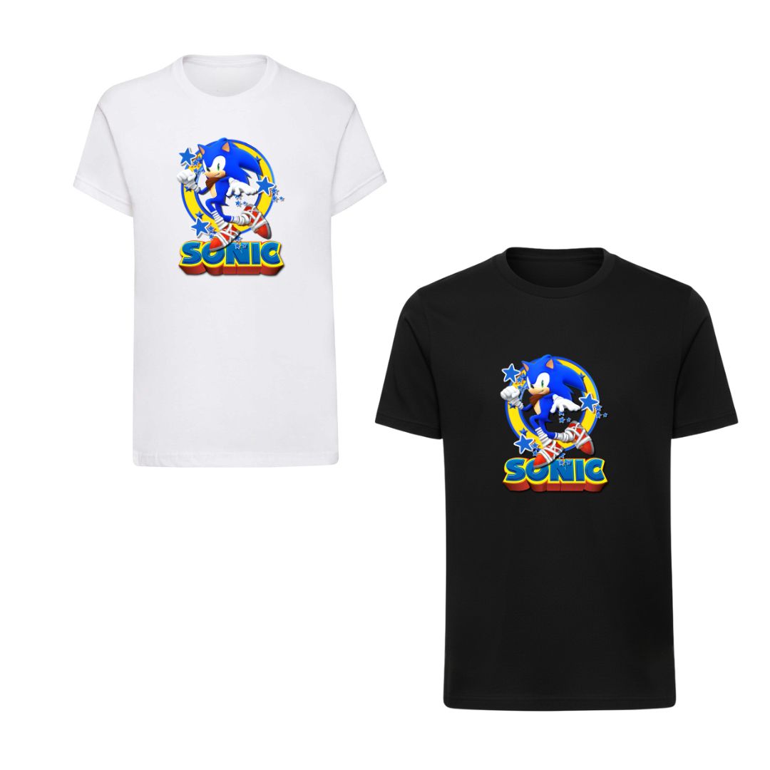 Дитяча футболка з принтом Сонік