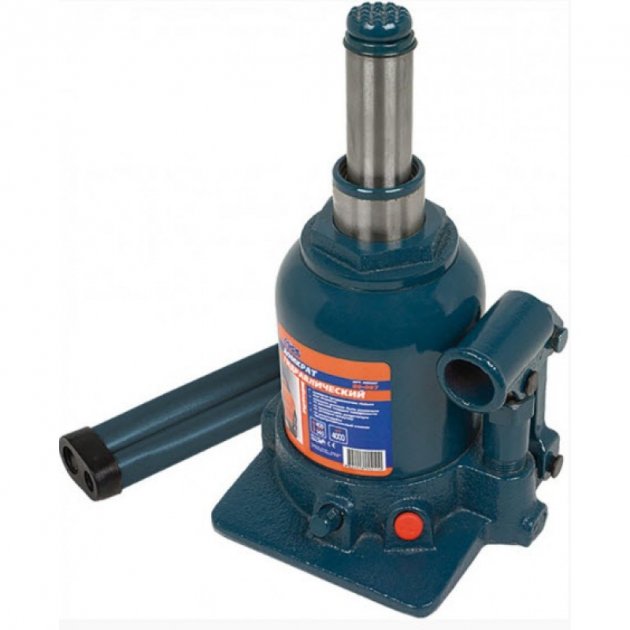 Домкрат телескопічний 2 поршня 2т. MIOL