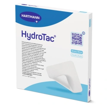 15×15см.HydroTac гідрогелева губчаста пов'язка 1шт.
