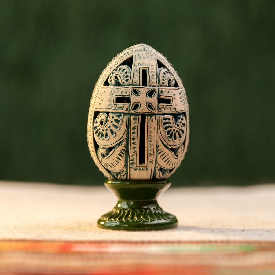 Писанка "Хрестик", 12 см