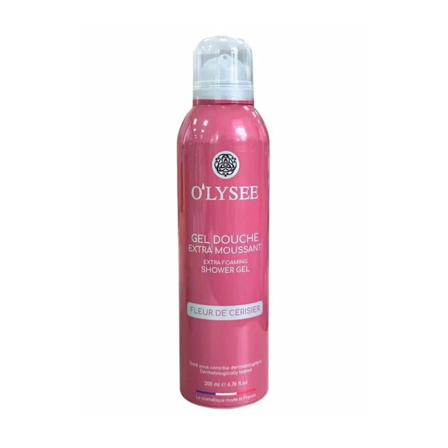 Гель-піна для душу O’LYSEE Extra Foaming Shower Gel Fleur de Cerisier 200 мл