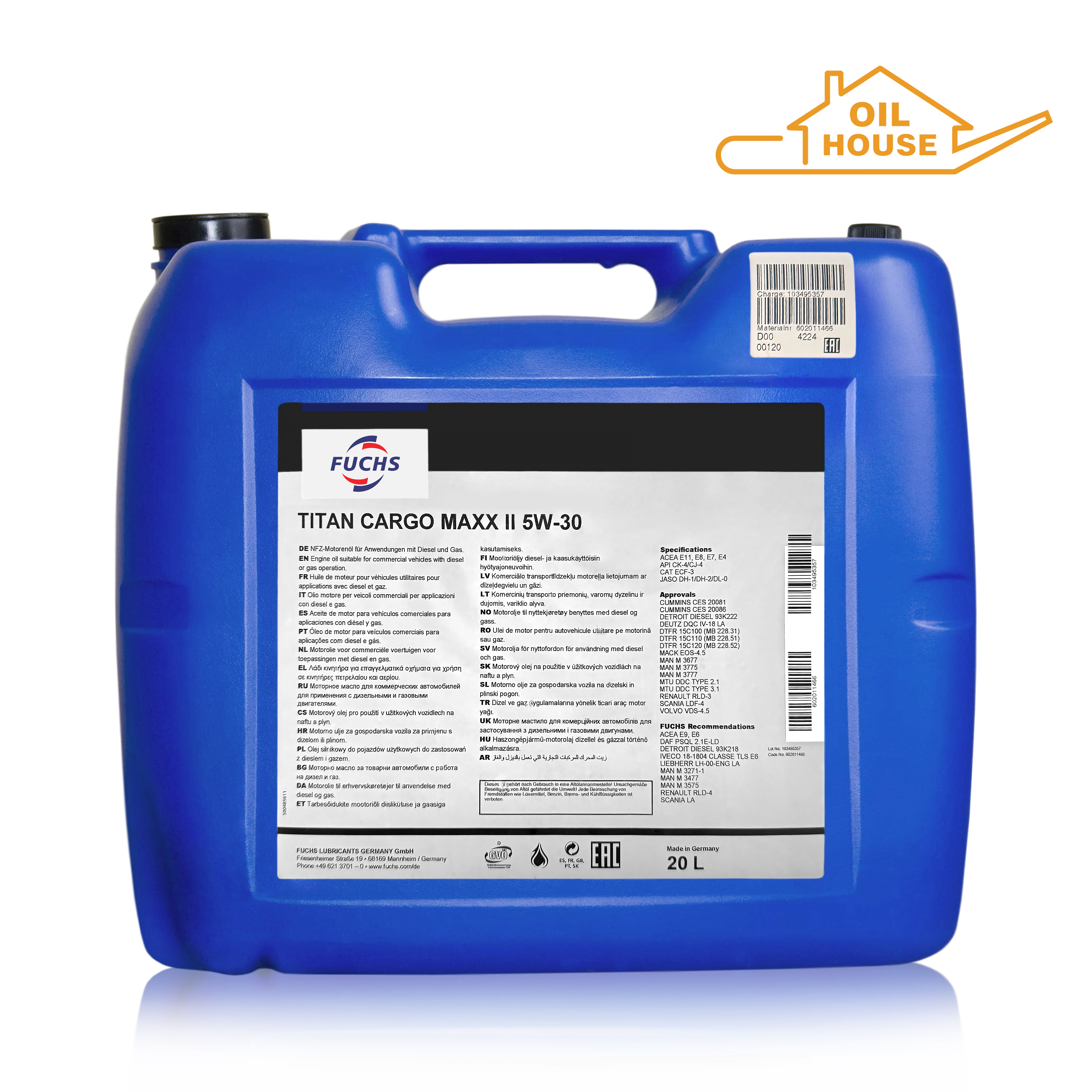 TITAN CARGO MAXX II SAE 5W-30