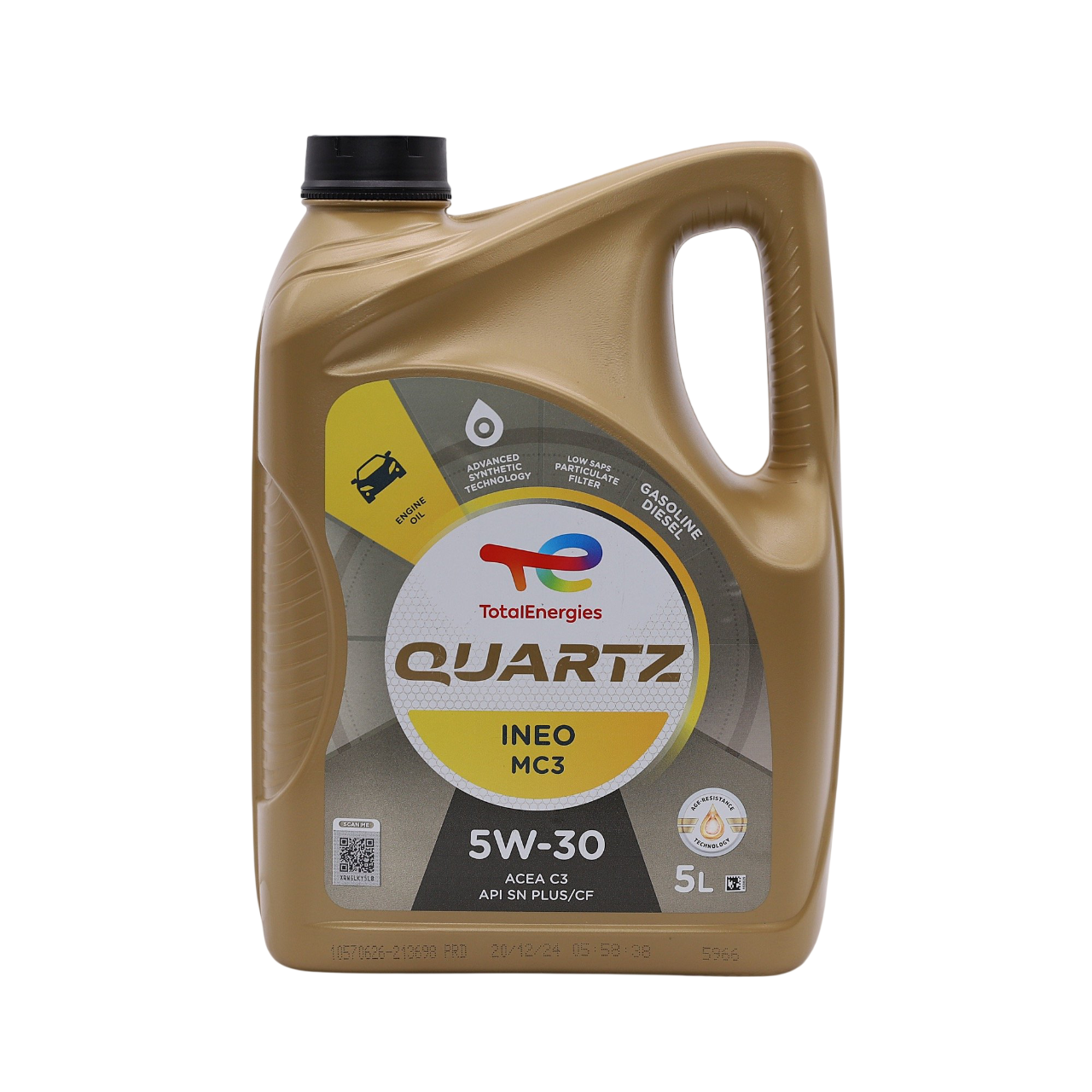 Олива моторна Total Quartz Ineo MC3 5W-30 5L