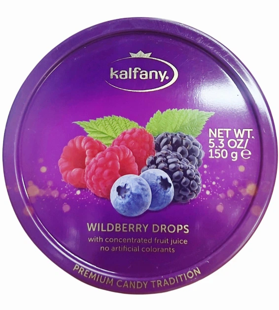 Льодяники Kalfany Wildberry 150г