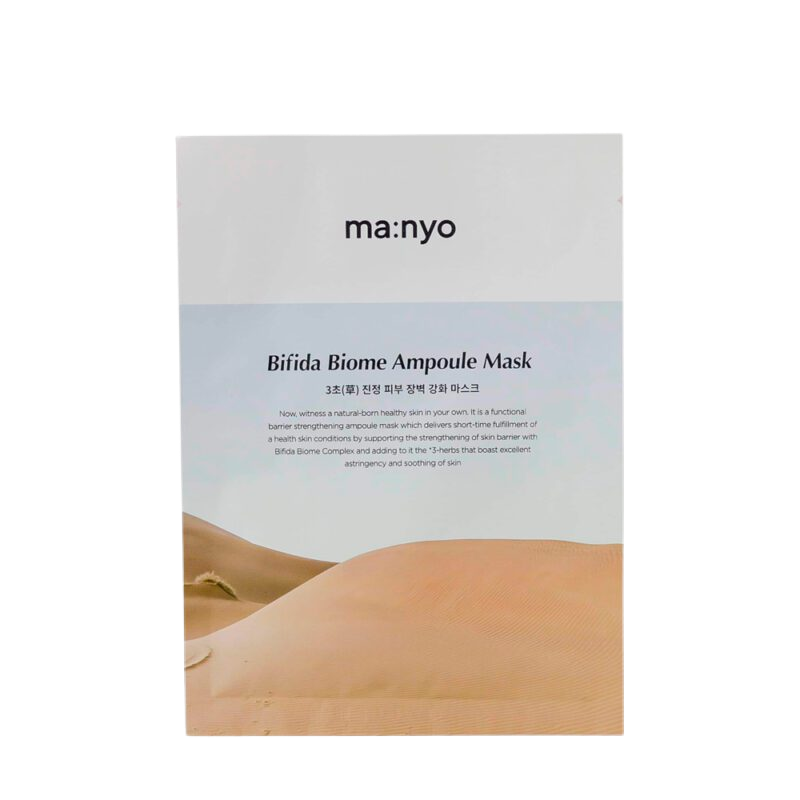 Маска тканинна для відновлення біому шкіри Manyo Bifida Biome Ampoule Mask 1 ea.