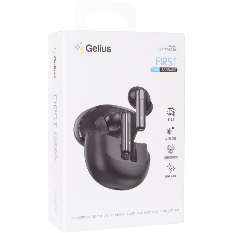 Бездротові навушники TWS Gelius First GP-TWS038 Black