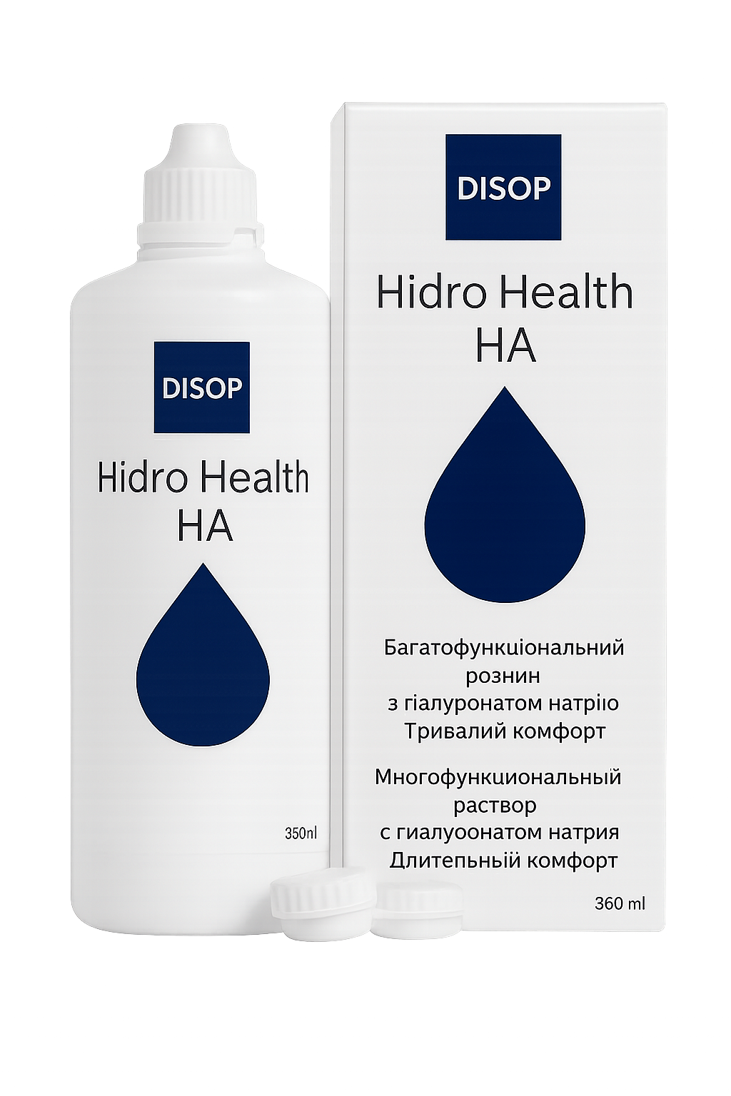 Розчин для лінз Disop Hidro Health HA 60мл(360мл)