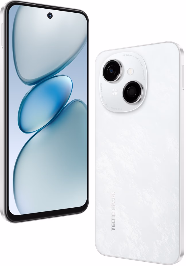 Смартфон Tecno Spark Go 1 4+4/128Gb білий