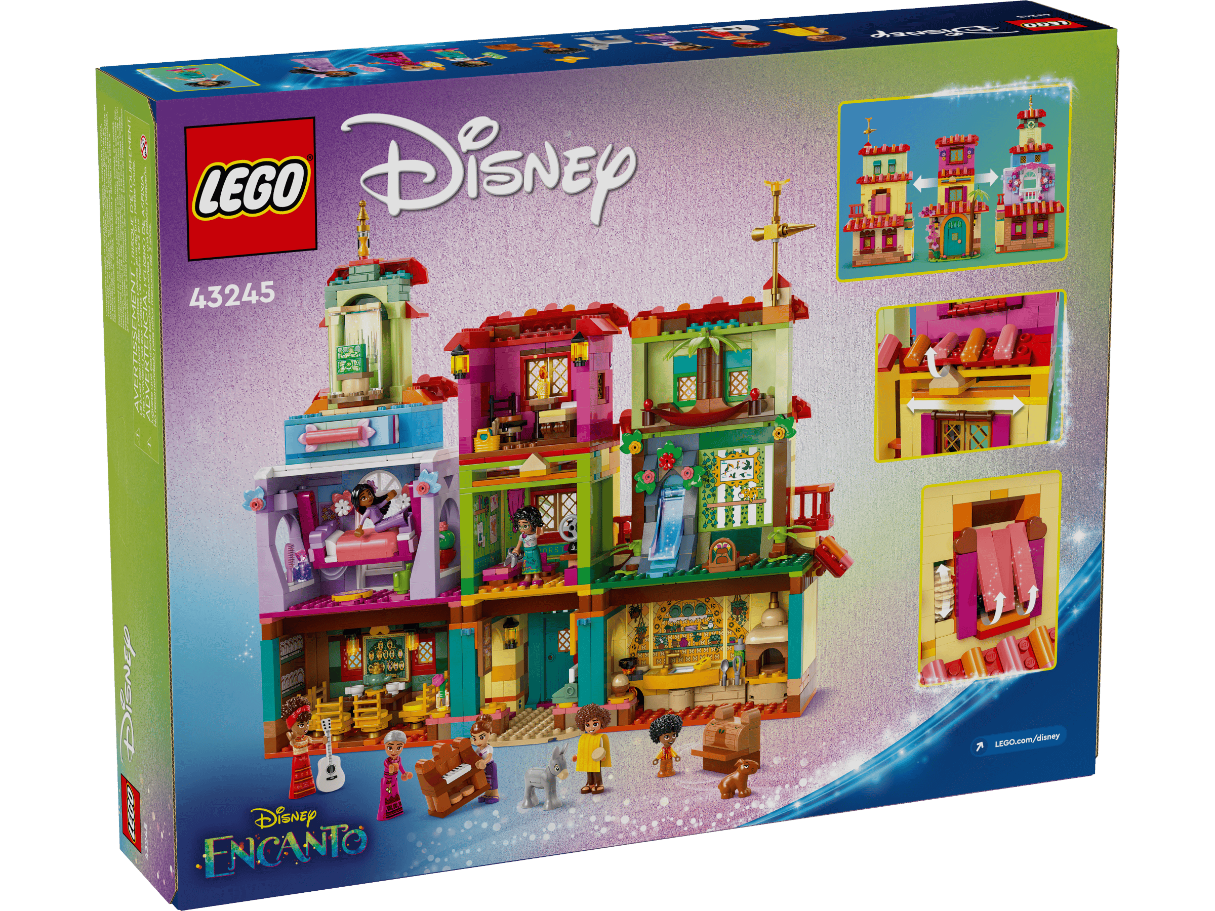 Конструктор LEGO Disney Encanto Чарівний будинок Мадригал (43245)