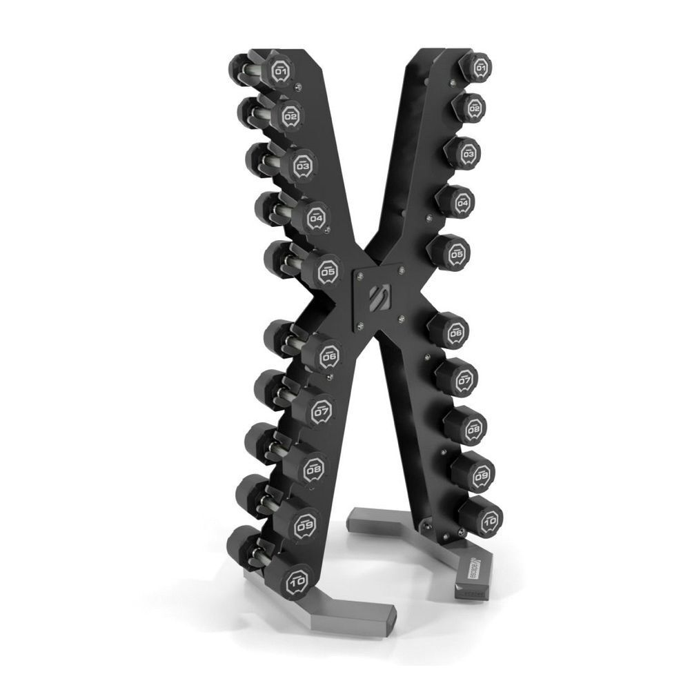 Стійка під гантелі Escape, місткість - 10 пар