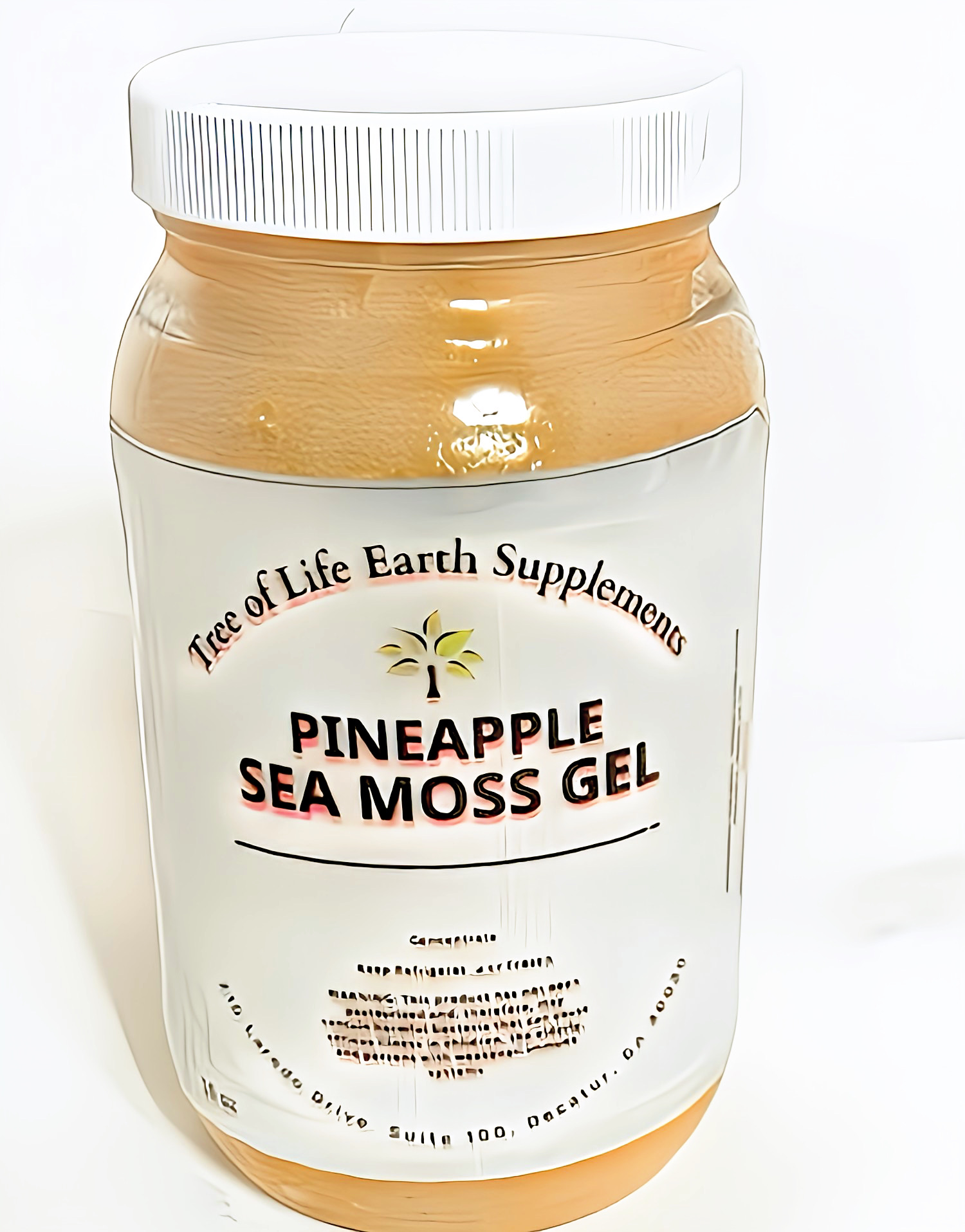 Natural Pineapple Sea Moss Gel 16 OZ