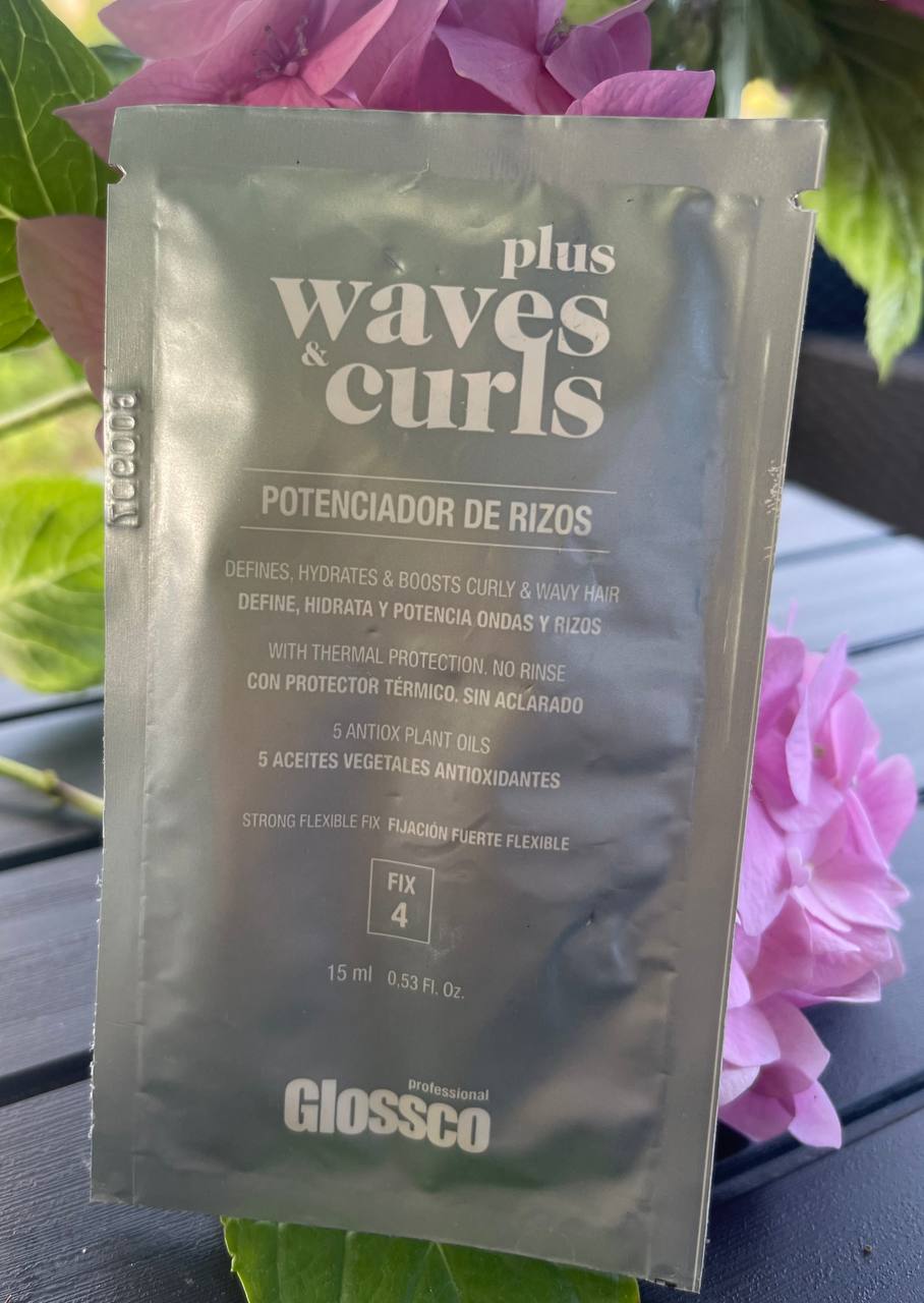 Крем "Ідеальні локони" для фіксації Glossco Waves & Curls Cream (тестер)