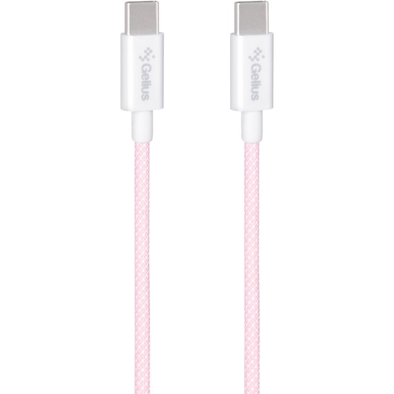 Кабель USB Gelius iCable GP-UCN010 Type-C to Type-C (1,2m) (60W) Pink