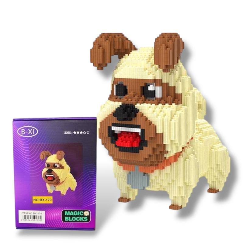 Конструктор Magic Blocks “Таємне життя домашніх тварин” Мопс Мел ( модель-BX-170)