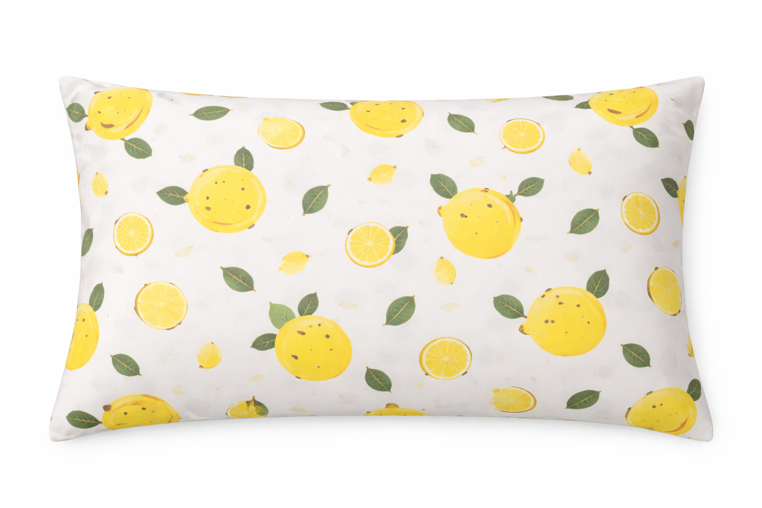 Наволочка ранфорс принт  "Дрібні лимони"