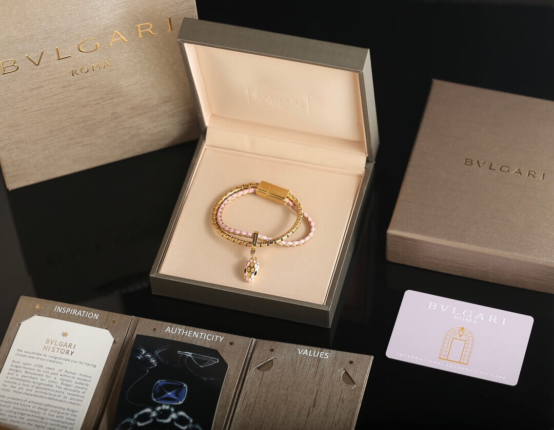 Bvlgari браслет золотий