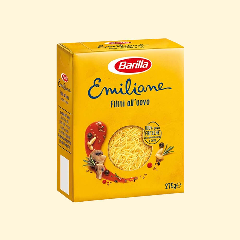 Barilla Emiliane Filini All’uovo №14, 275g