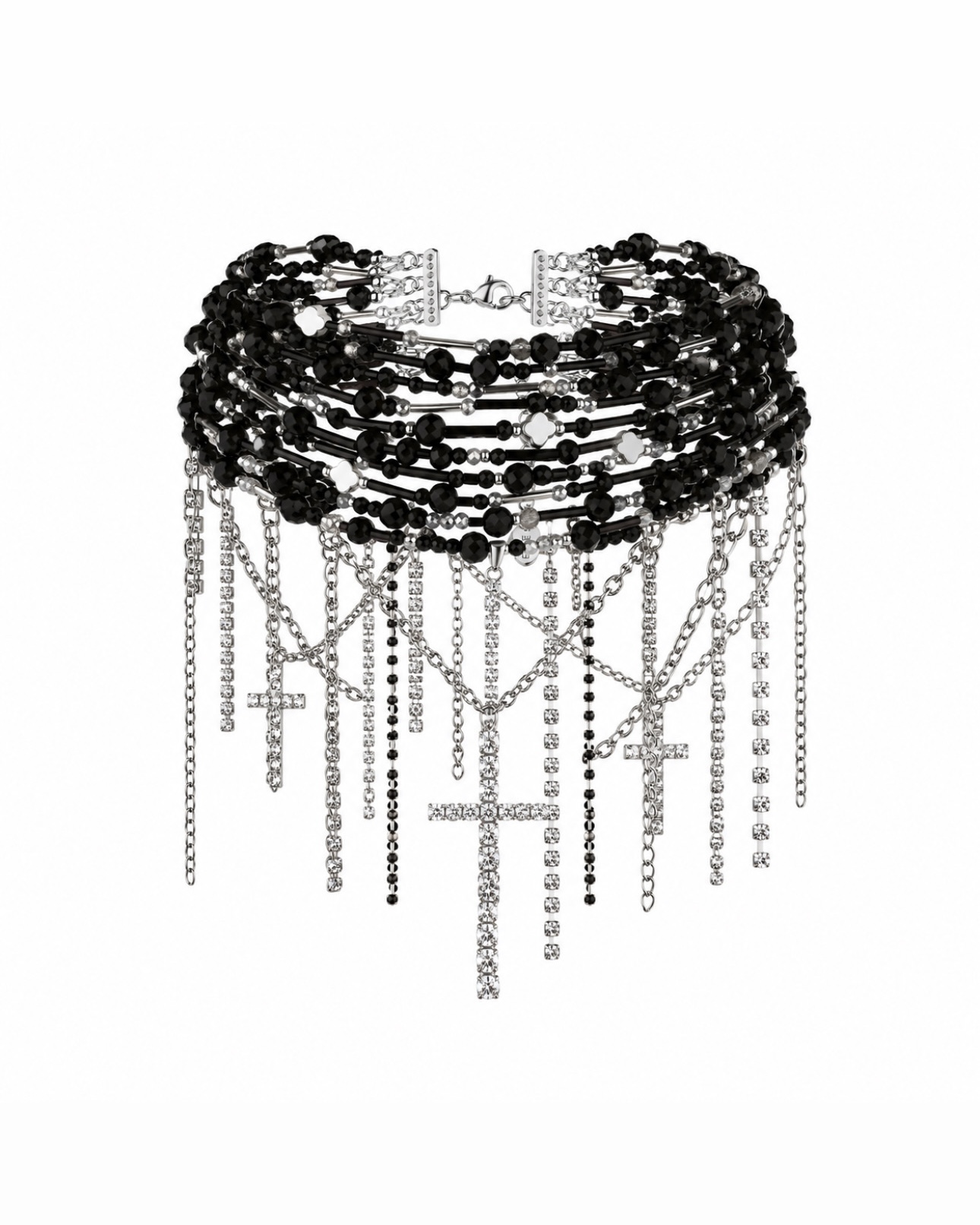 PAVUTYNA BRUT dark necklace