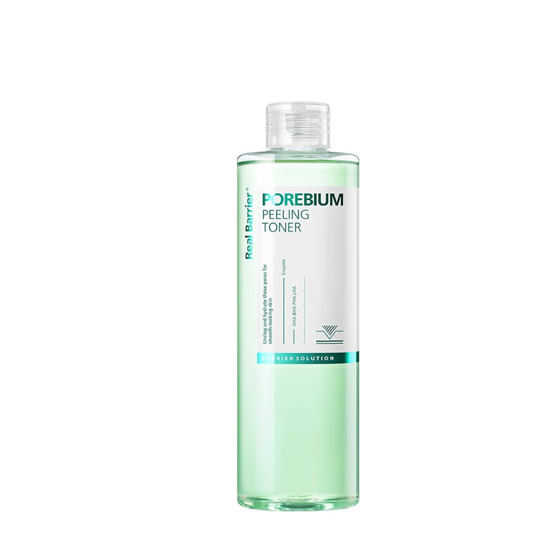 Пілінг-тонік ензимний для боротьби з чорними цятками Real Barrier Pore Bium Peeling Toner 305 ml