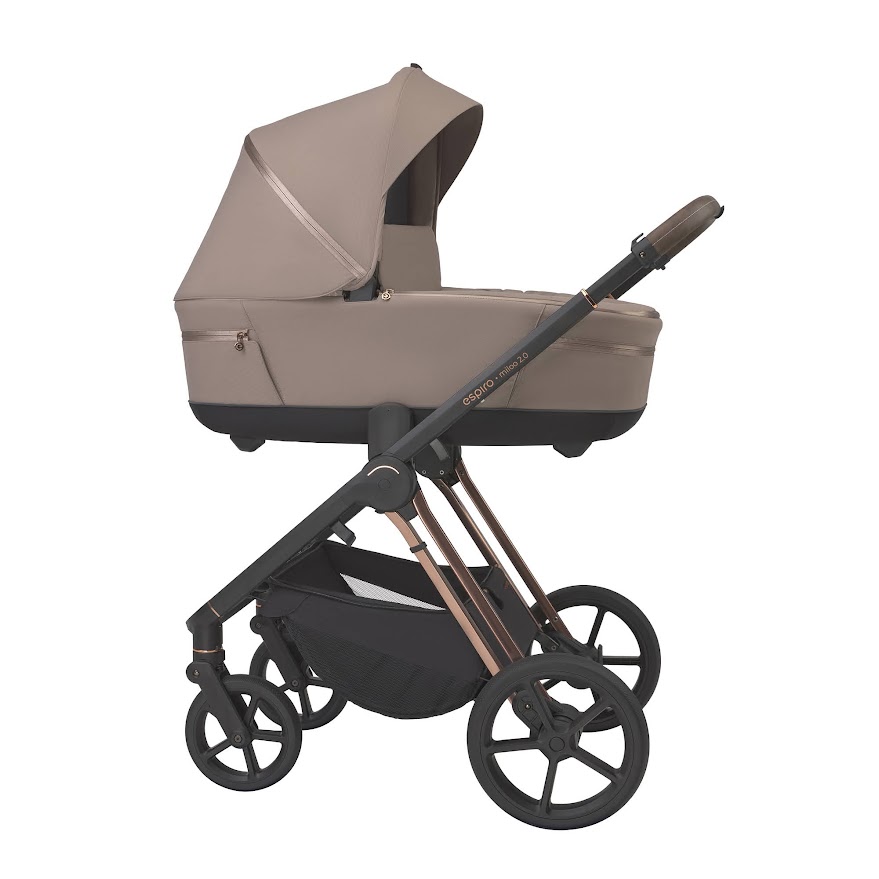 Коляска 2в1 ESPIRO MILOO 2.0  309 CAPPUCCINO