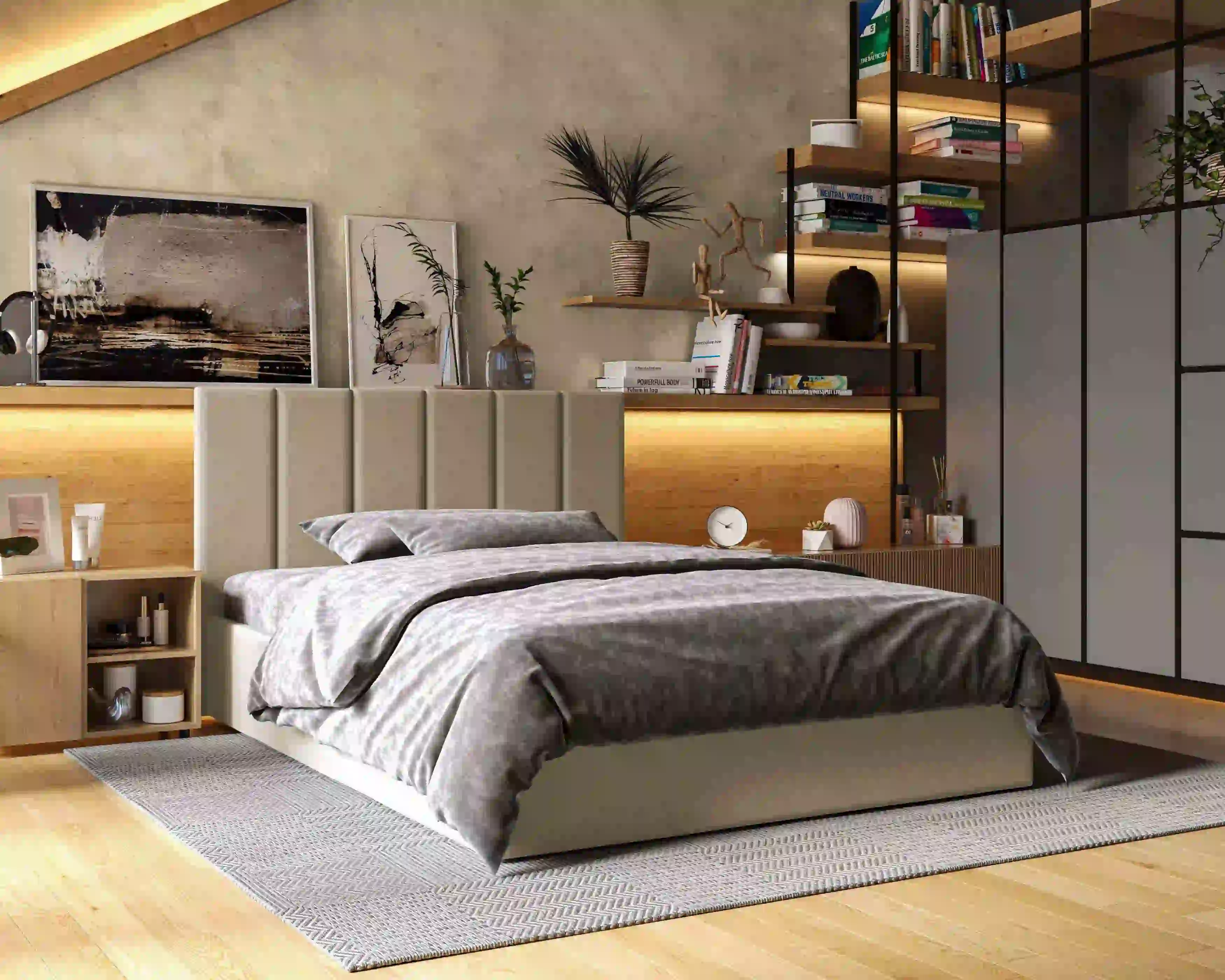 Ліжко двоспальне 