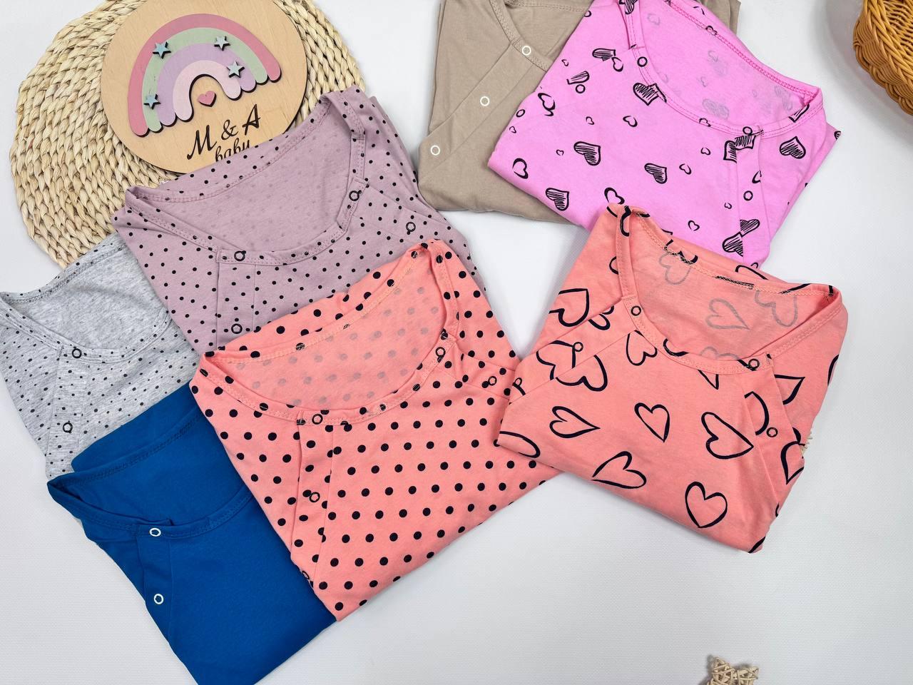 Нічна сорочка з кнопкою для годування