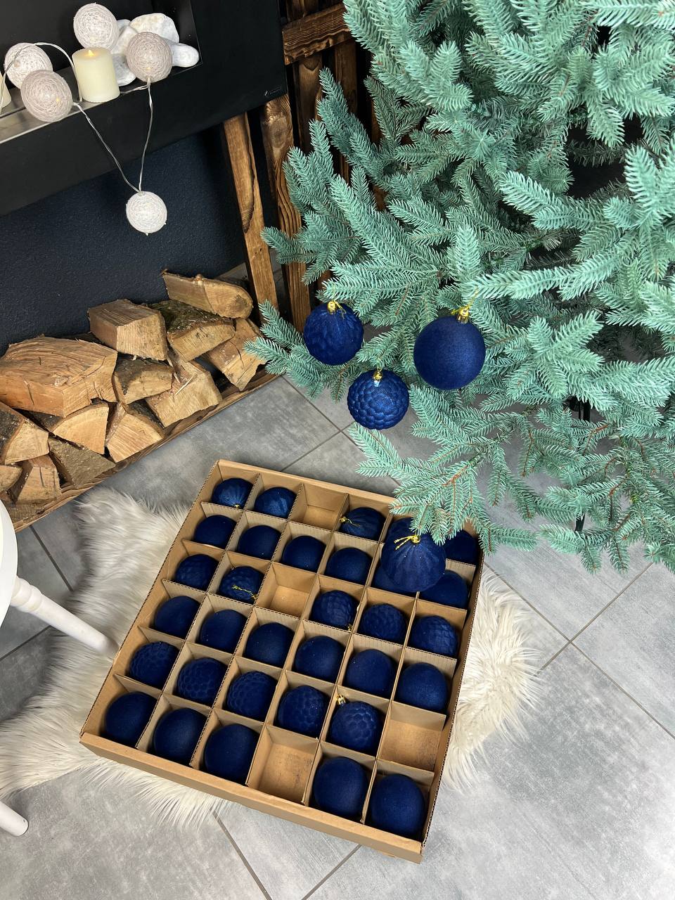 Подарунковий набір «Оксамитовий дует» - ДЖИНСОВИЙ 🫐