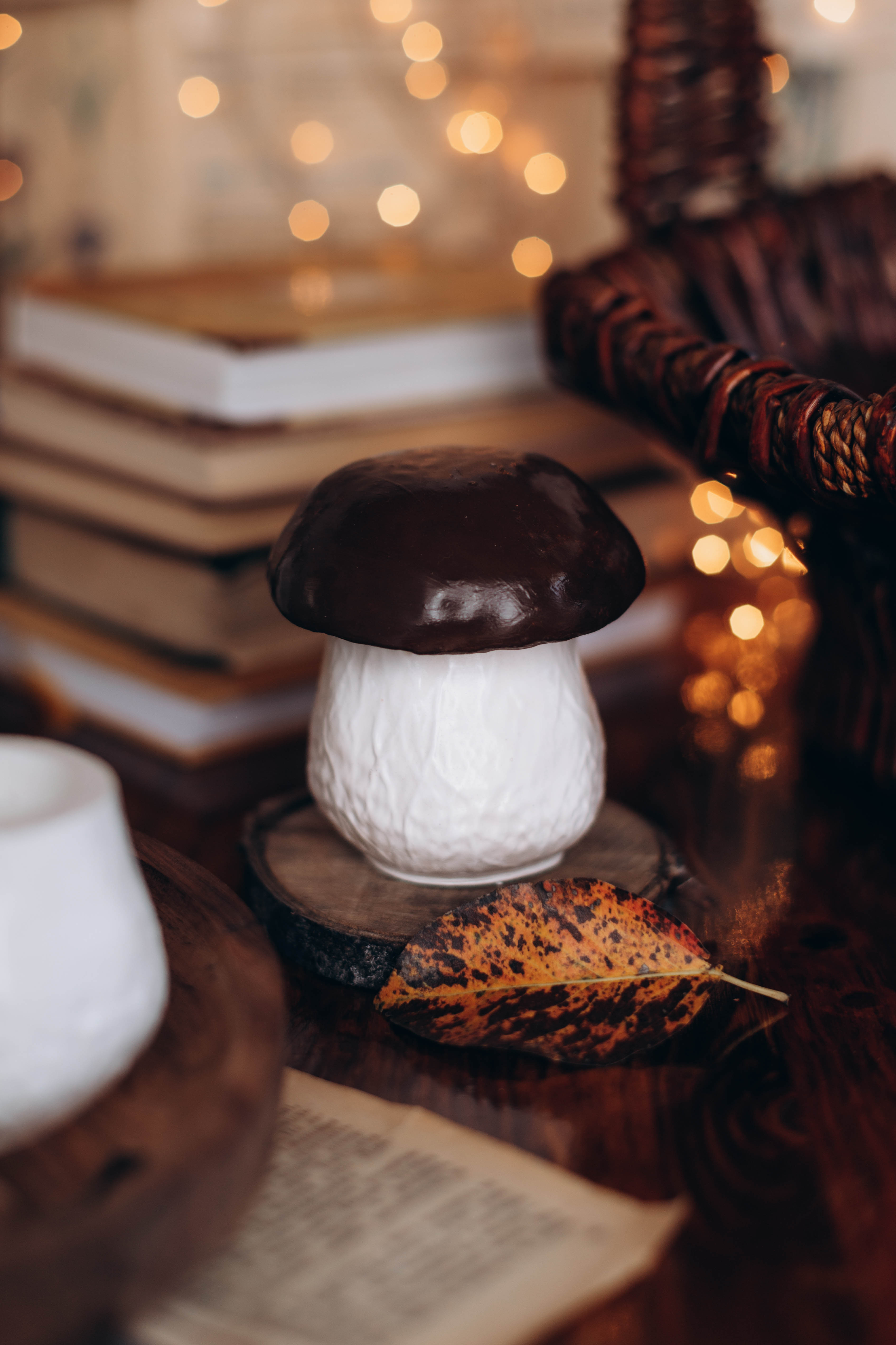 Свічка "Білий гриб"