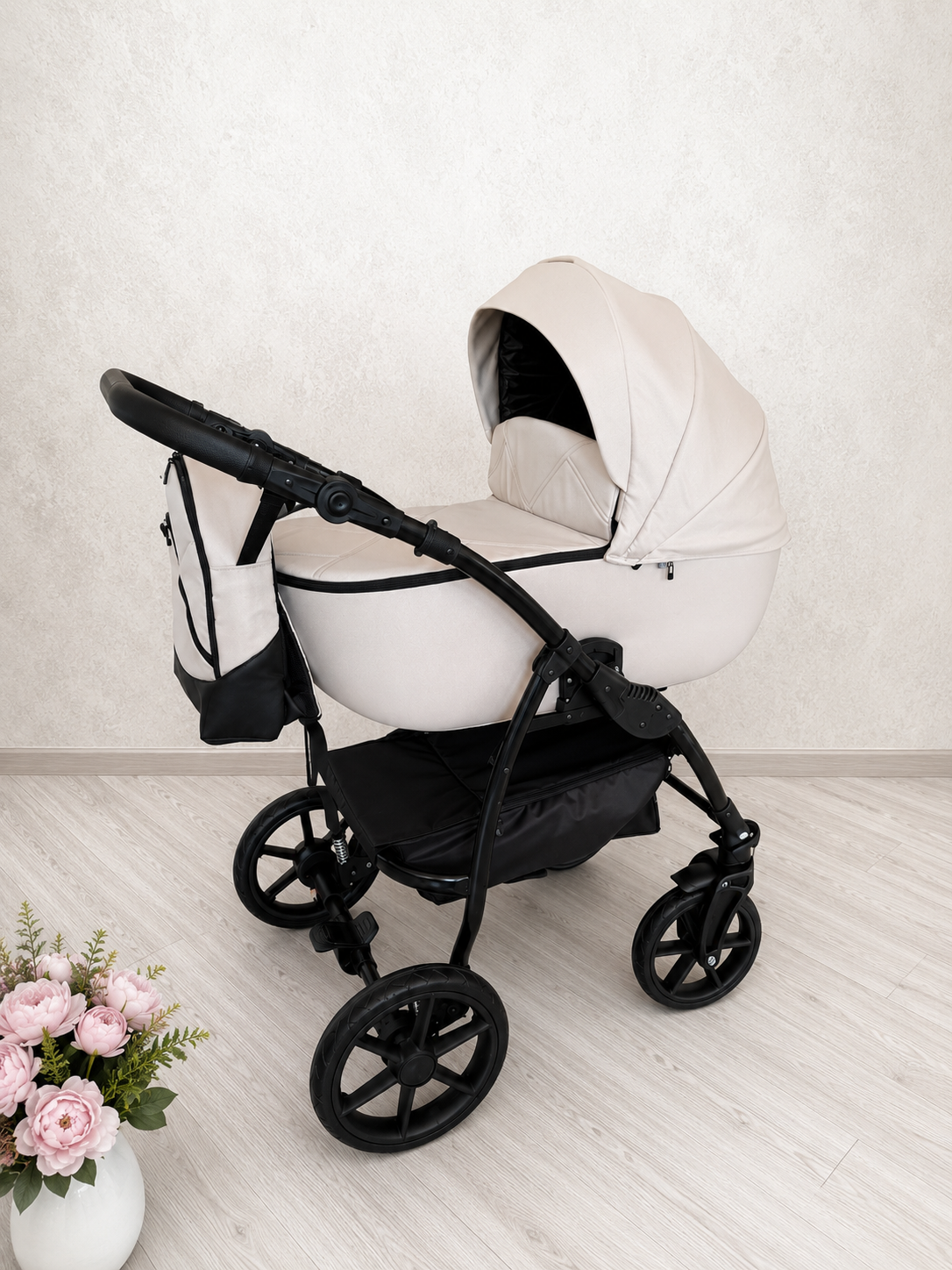 Дитяча коляска 2в1 Victoria Gold Optima текстиль 03