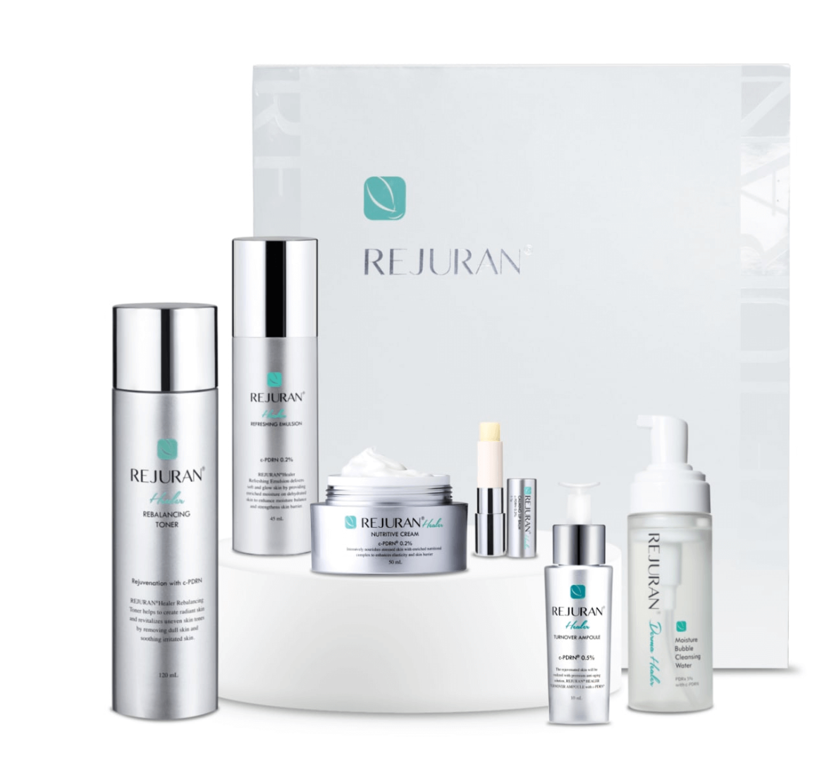 REJURAN Healer Full Regeneration Skincare Set, 6 засобів - Набір для повної регенерації шкіри