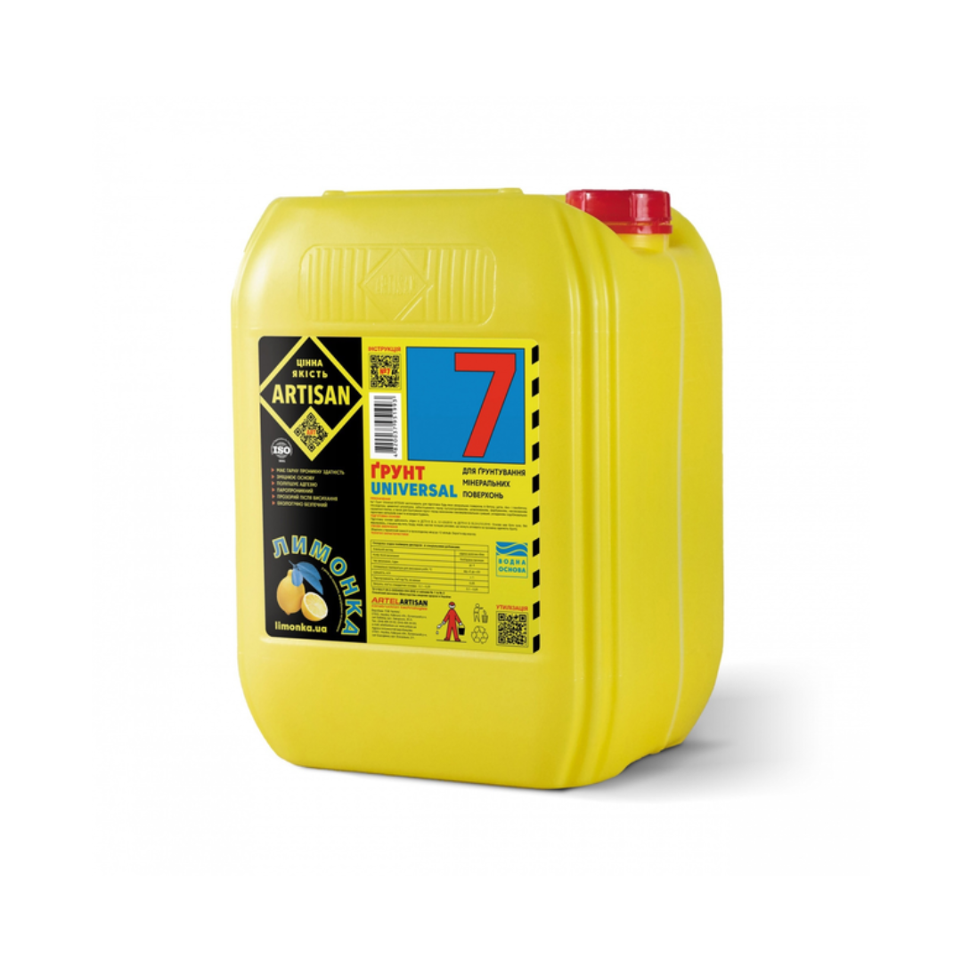 Ґрунтовка глибокопроникна Artisan №7 Universal 10 л
