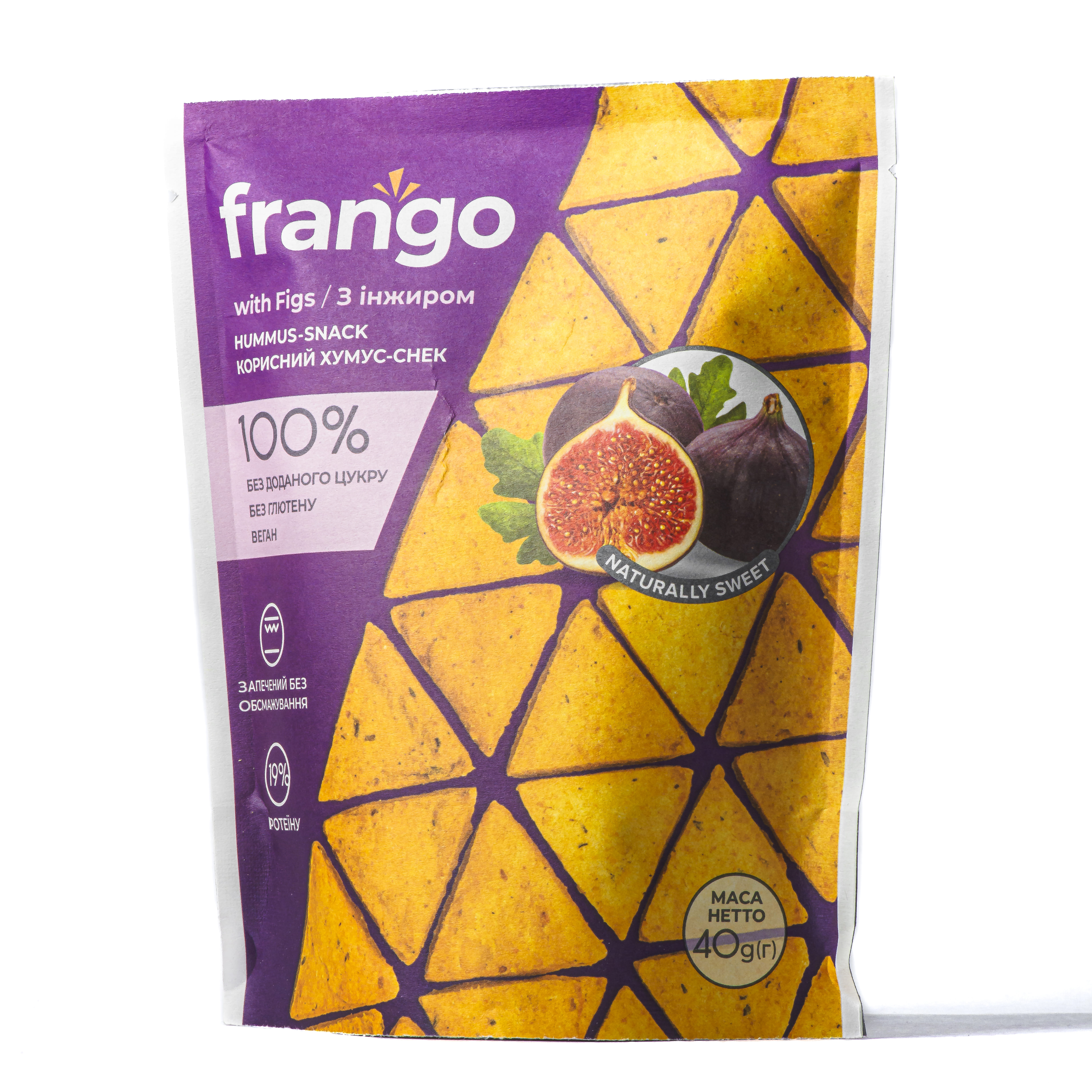 Хумус-снек з інжиром Frango, 40 г