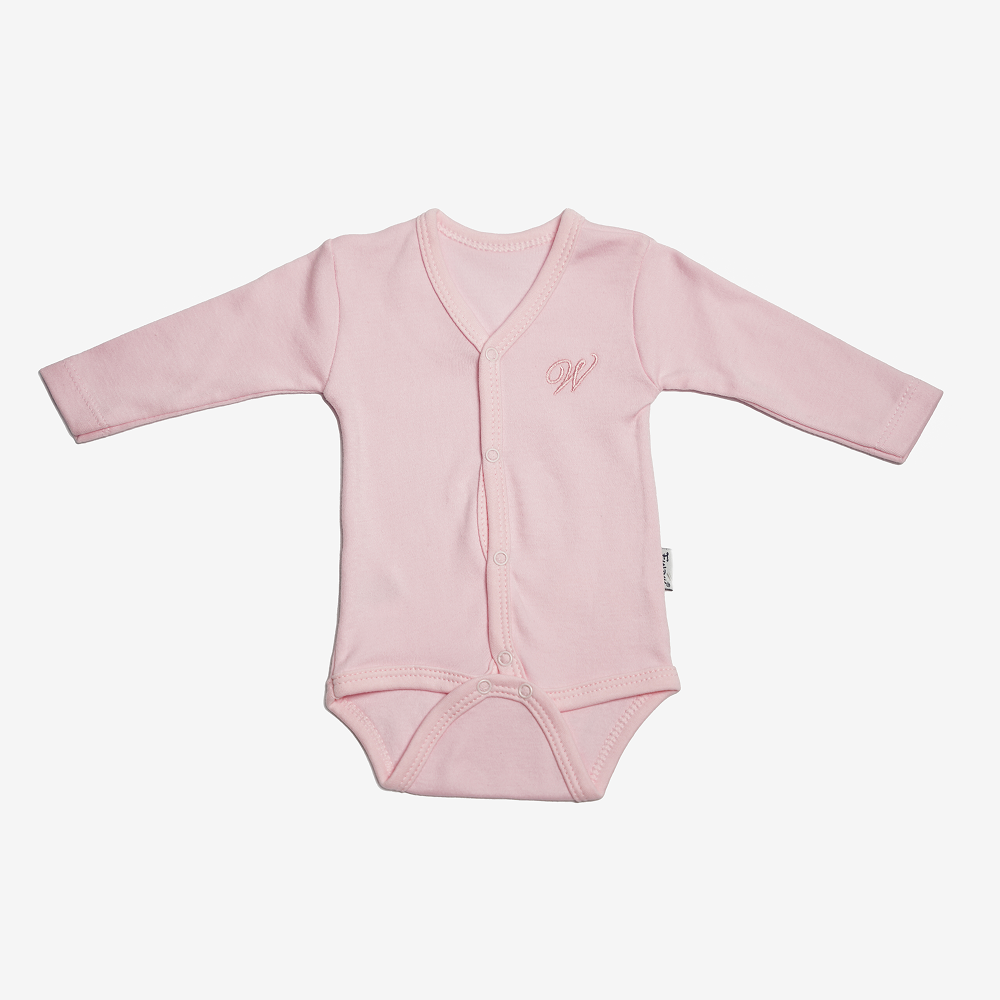 Бодік в пологовий 56,62,68, рожевий