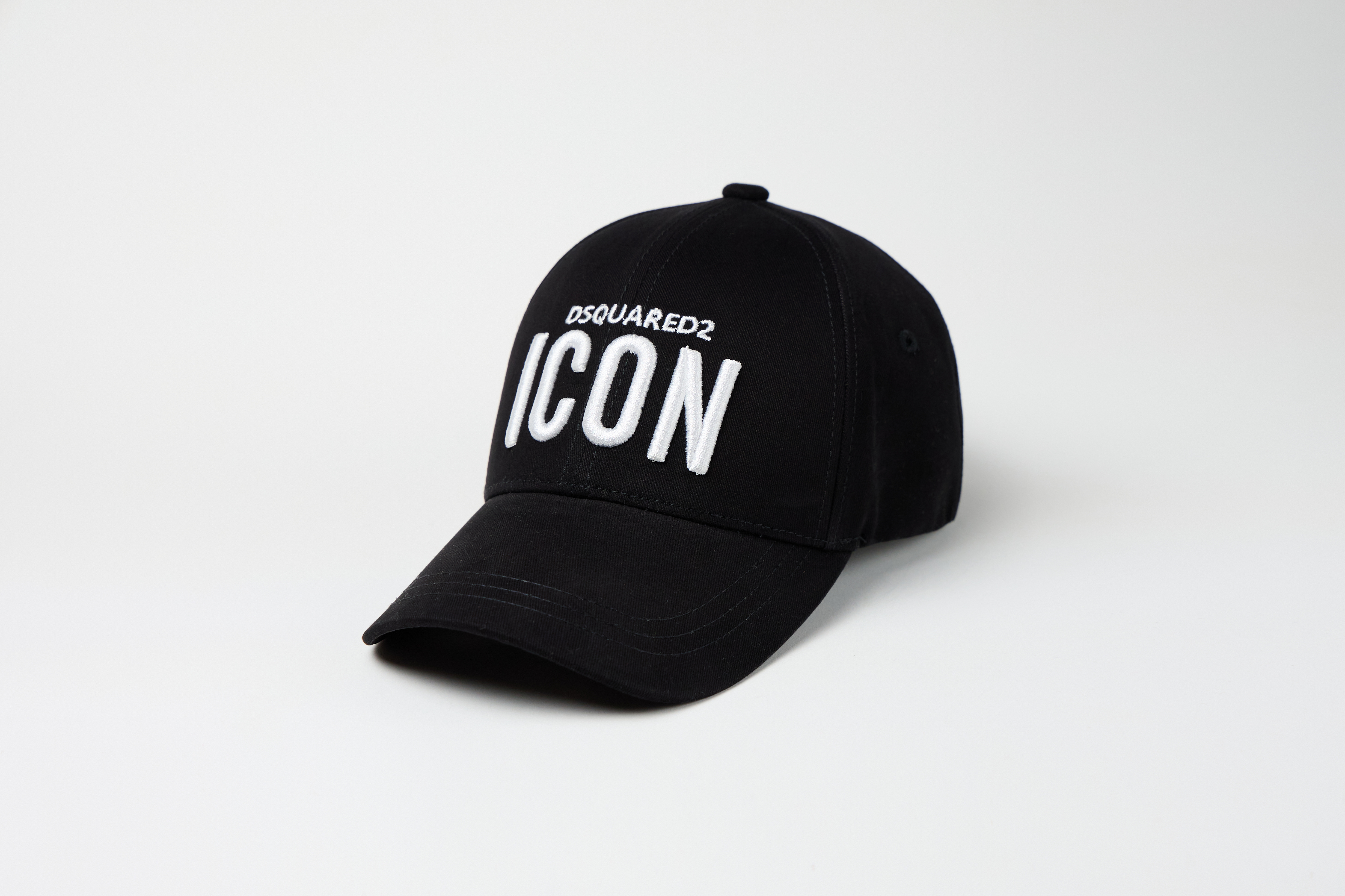 Бейсболка Вишивка Біла Лого Dsquared2 Icon Копія