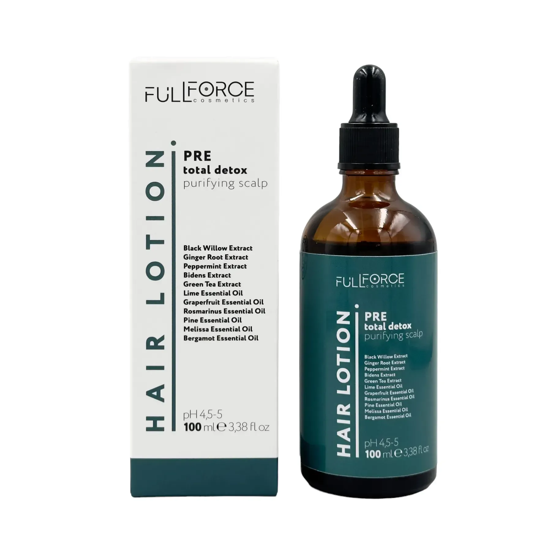 Очищаючий лосьйон детокс HAIR LOTION PRE TOTAL DETOX PURIFYING SCALP, 100 мл