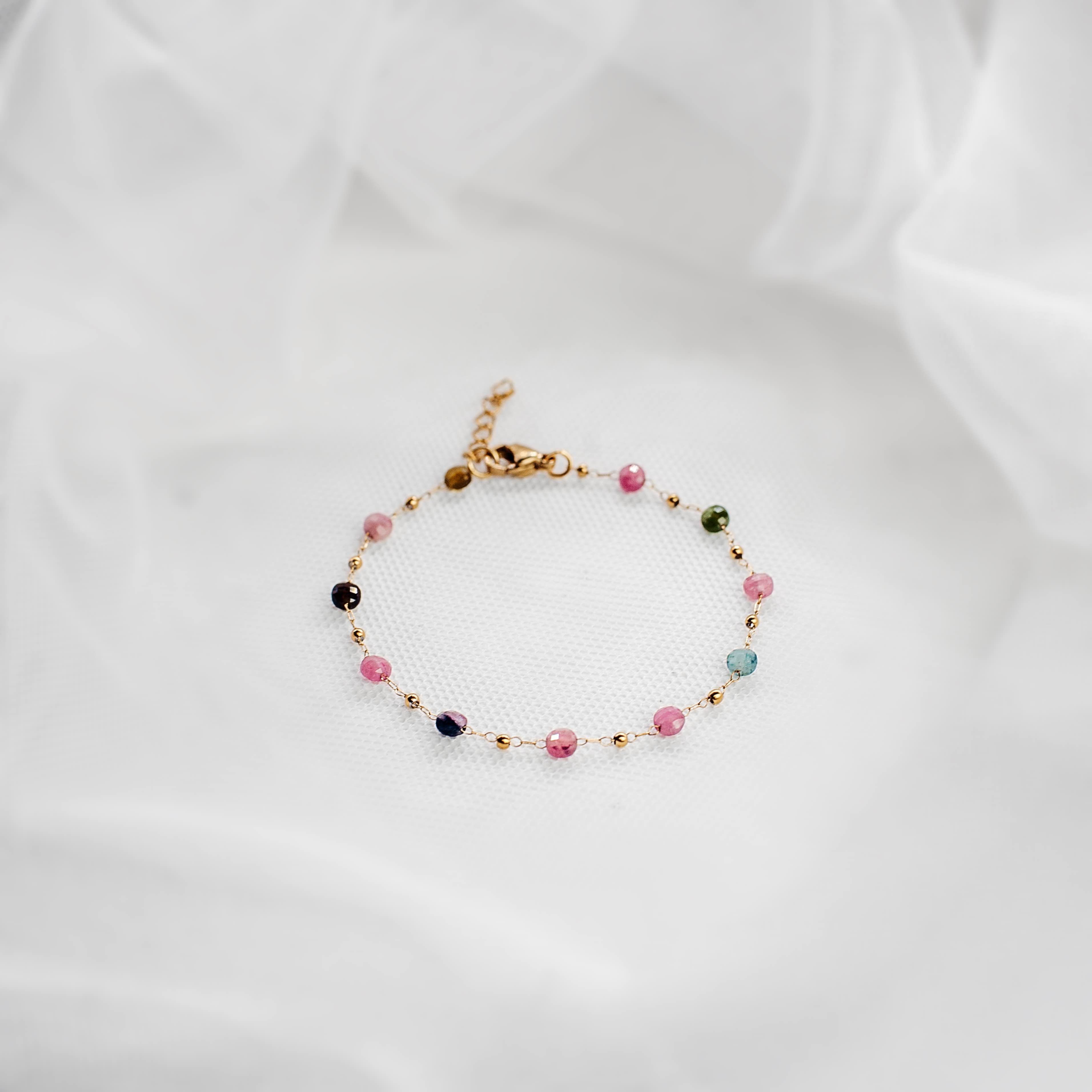 A multicolor Tourmaline Bracelet