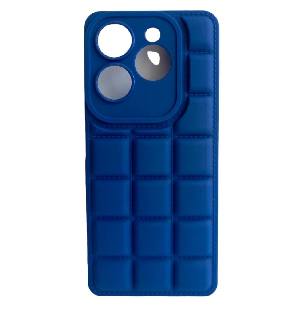 Чохол Fashion Case Chocolate для Tecno Spark 20 PRO Blue