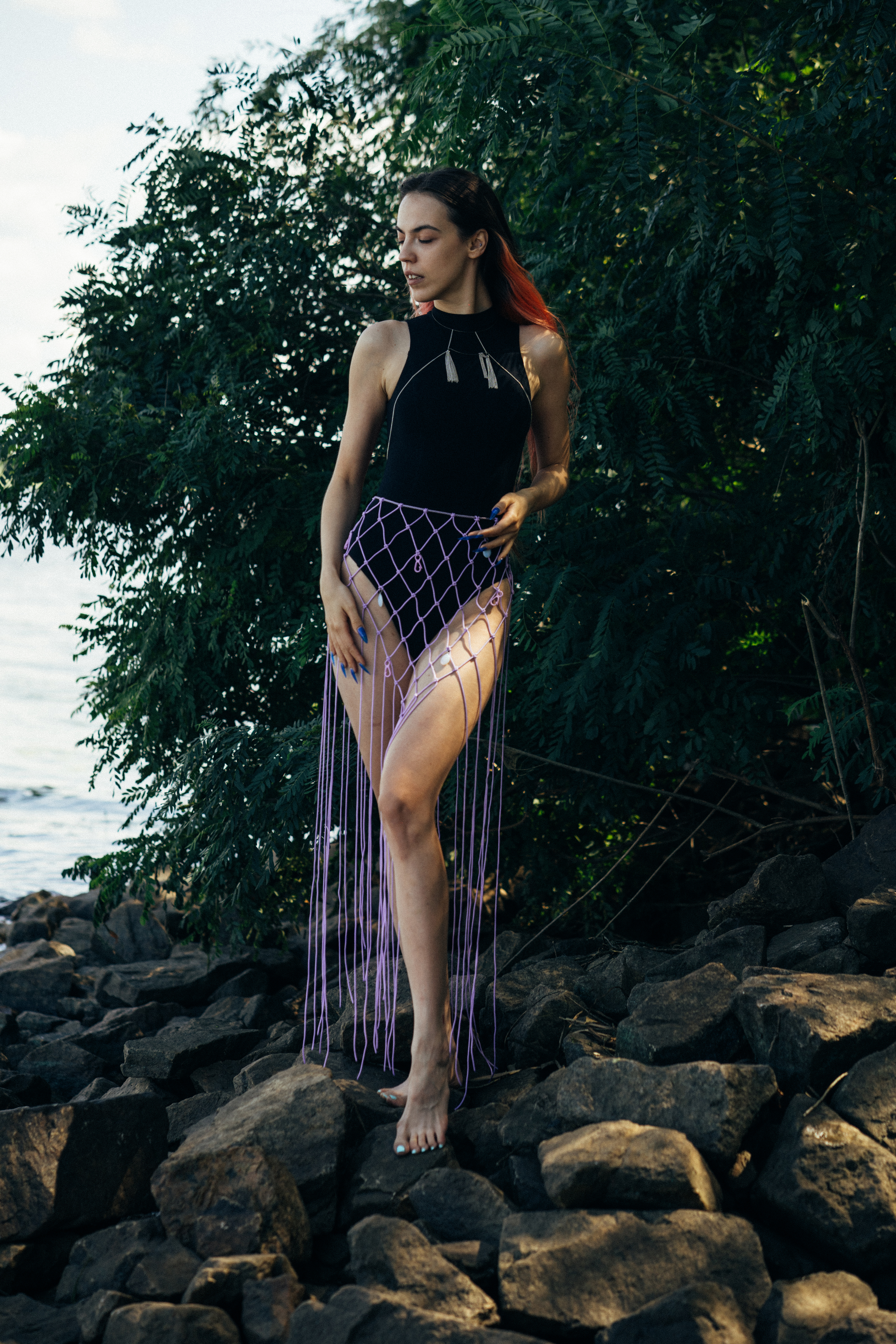 Siren Skirt "Lavande"