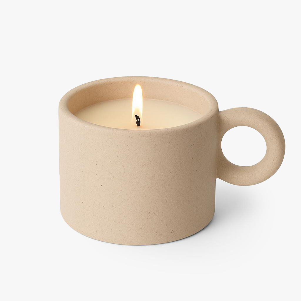 Clay Cup Candle