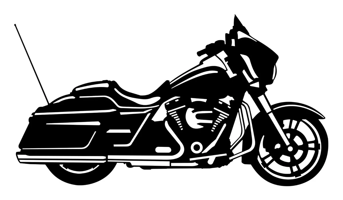 Наклейка Harley Davidson Street Glide 1