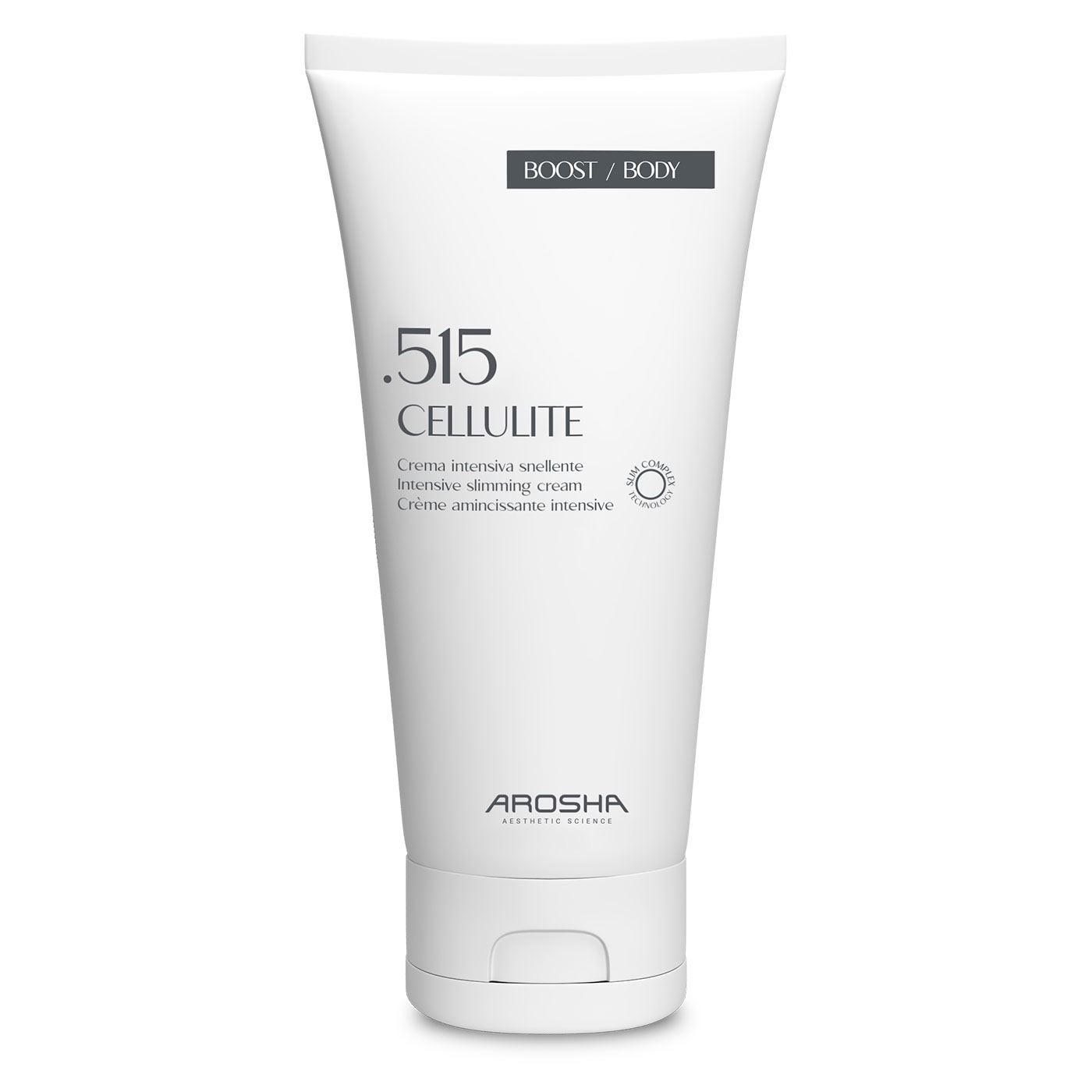 Інтенсивний антицелюлітний крем з ефектом схуднення 200 мл / AROSHA 515 BODY RESCUE CELLULITE SLIM 200 ml