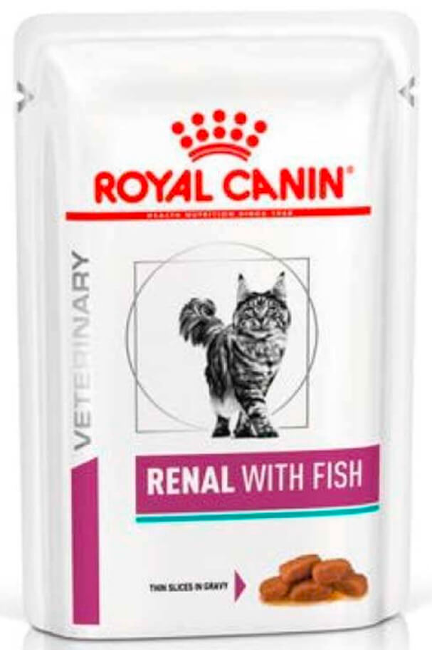 Роял Канін консерва д/котів RENAL CAT FISH (шматочки у соусі) 0.85г.