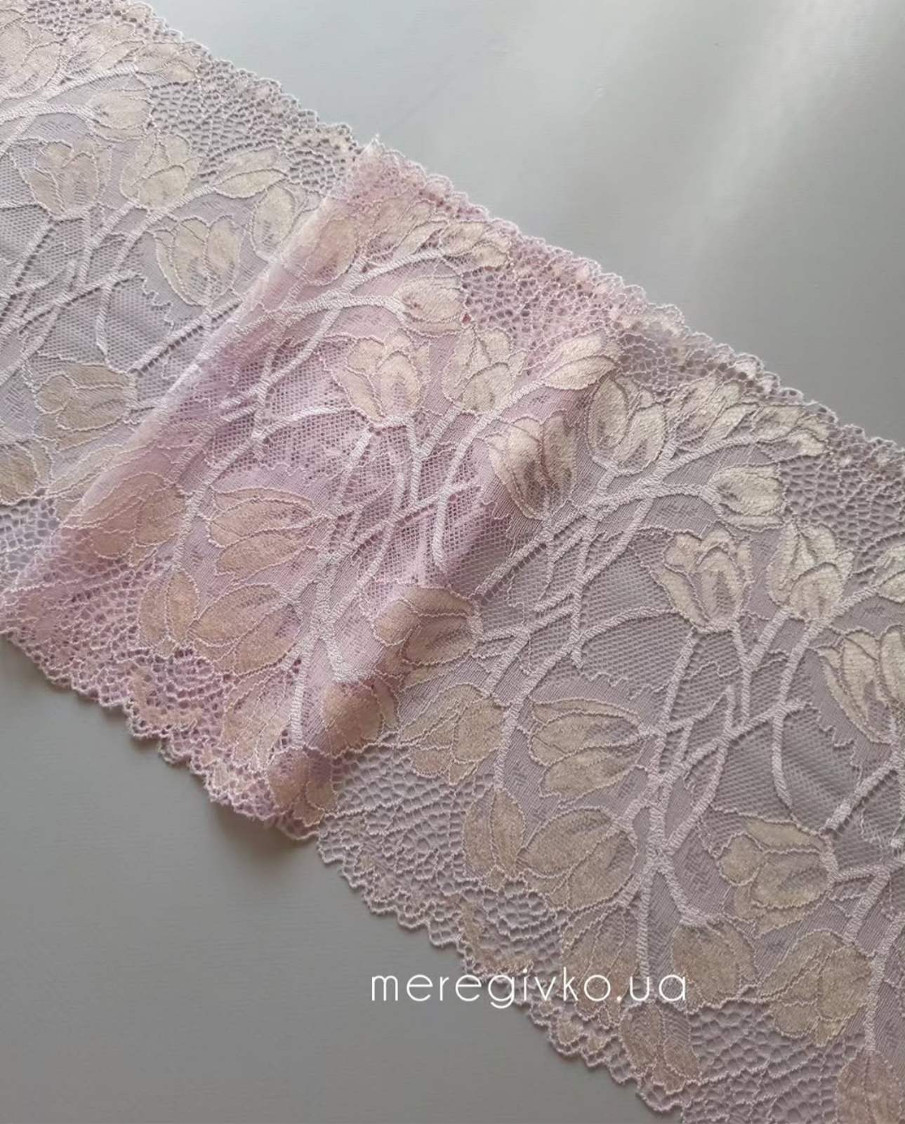 Еластичне мереживо "Pink-purple"
