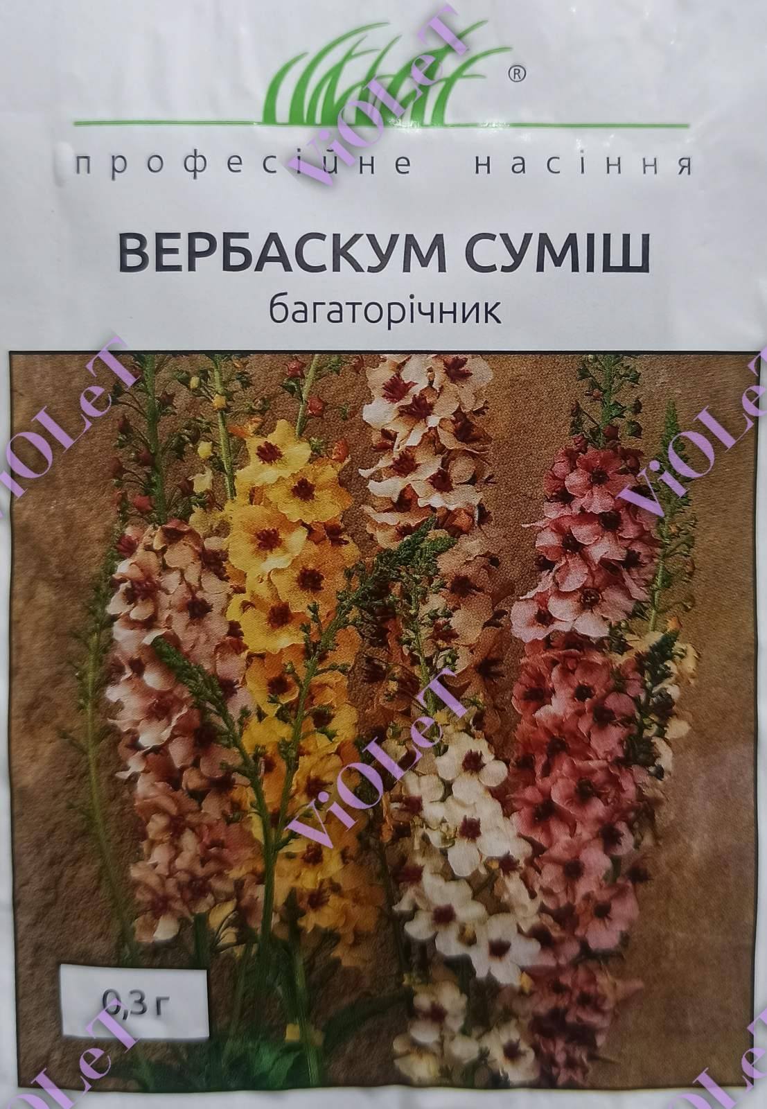 Вербаскум суміш, 0,3 г. Професійне насіння
