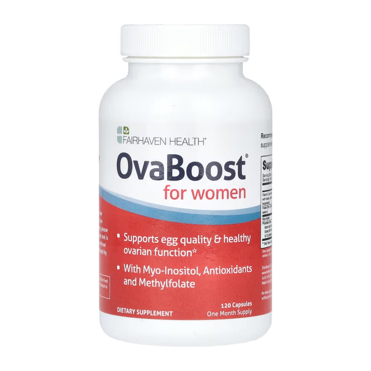 Здоров'я яйцеклітини, OvaBoost® For Women - 120 caps