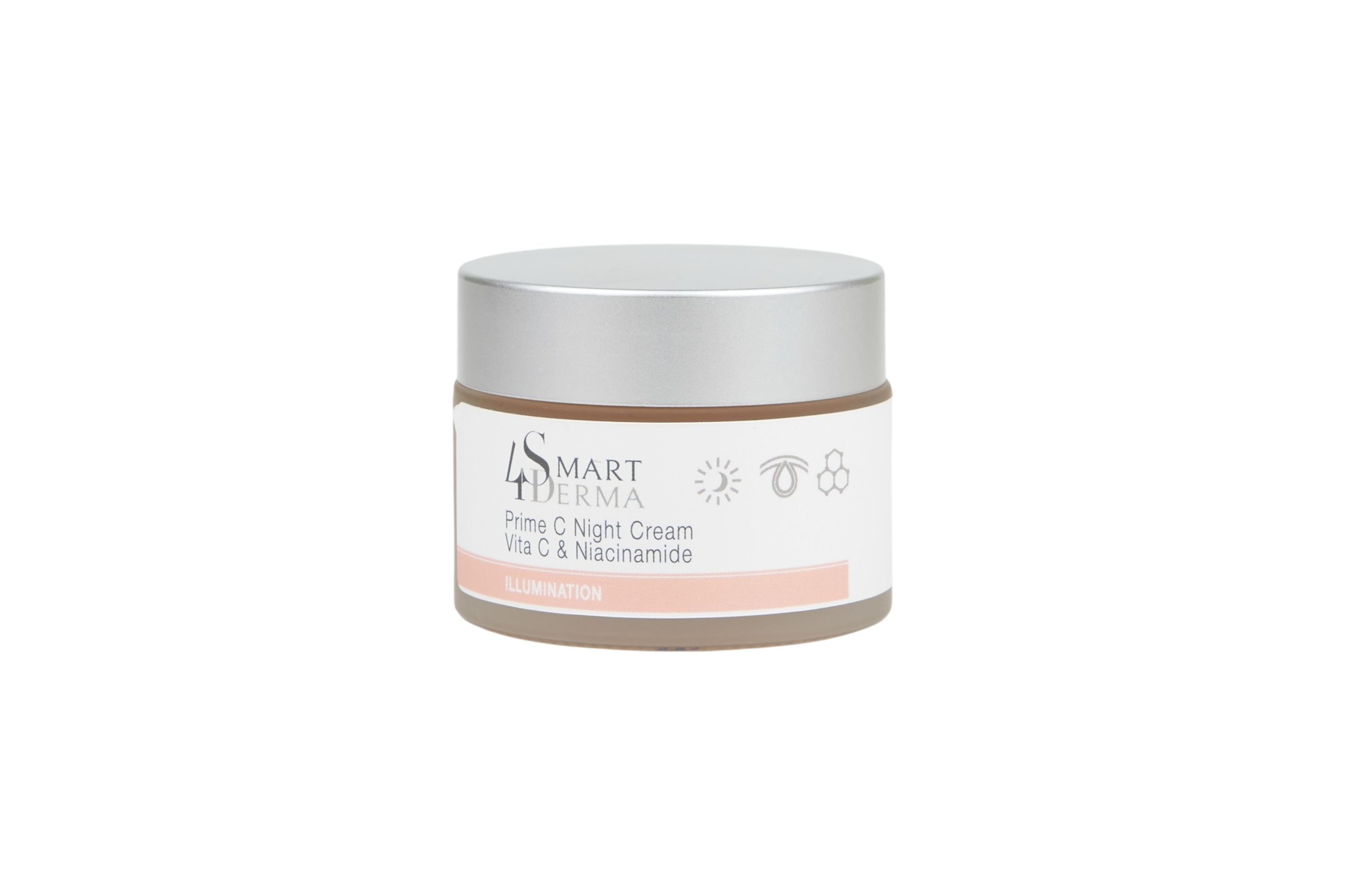 Антиоксидантий крем Smart4Derma Illumination Prime C Night Cream Vita C & Niacinamide