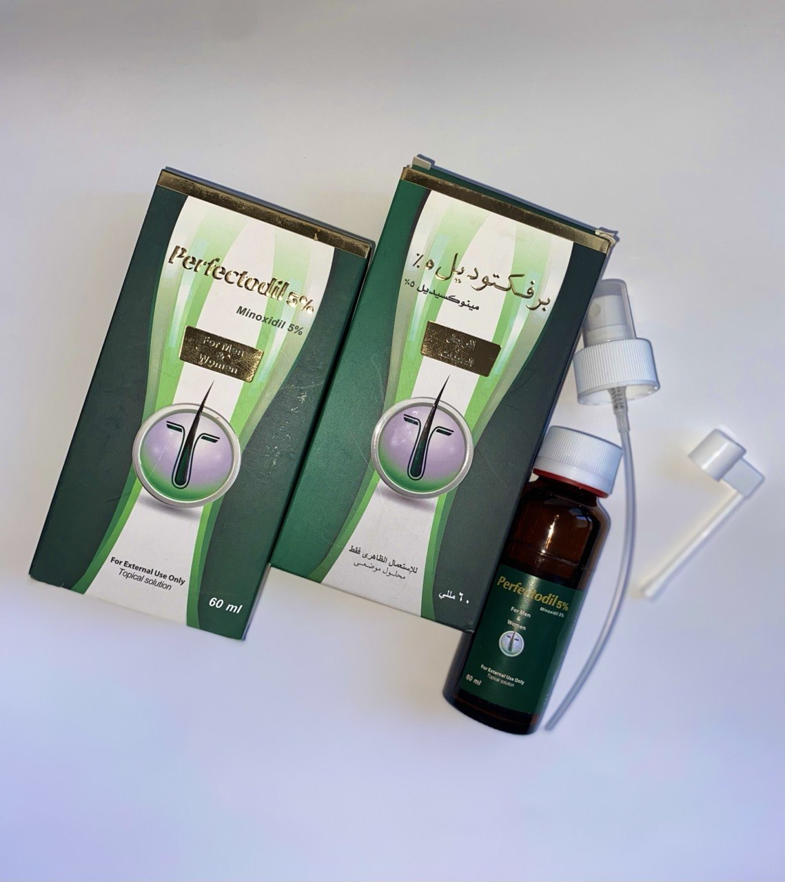 Perfectodil Minoxidil 5% Перфектоділ Міноксидил 5% спрей / розчин 60 мл