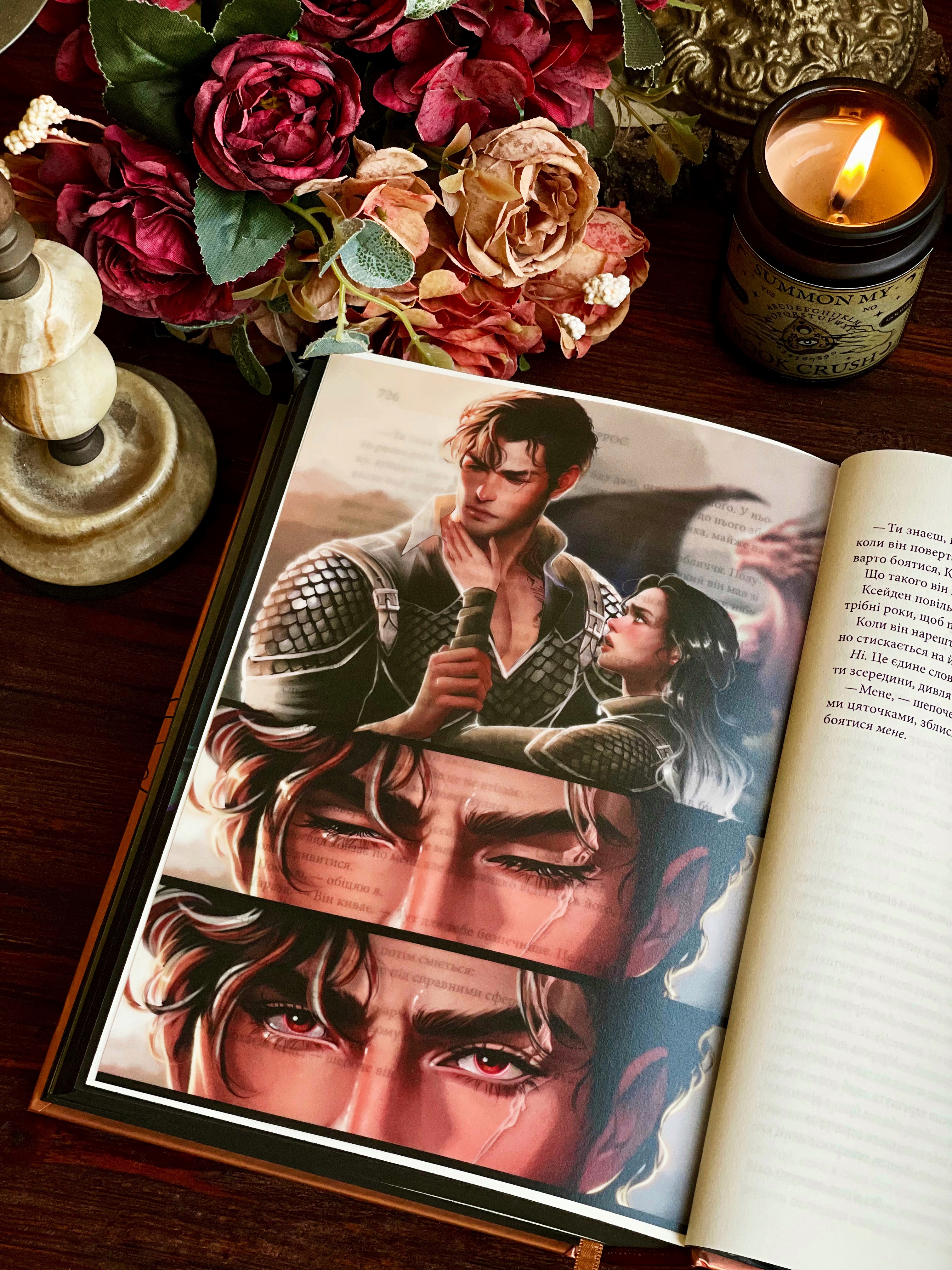 Оверлеї натхненні книгою "Iron Flame"