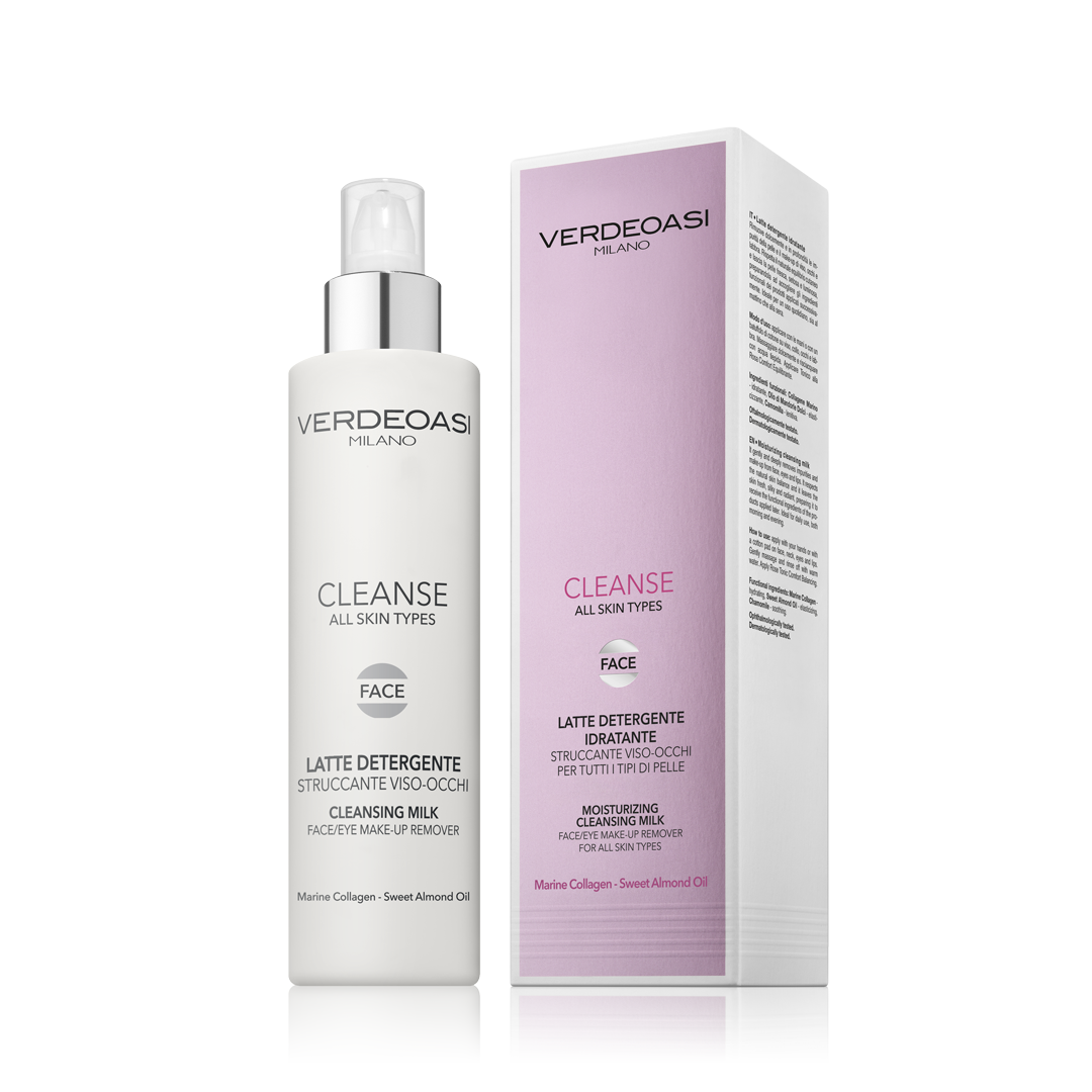 Зволожувальне молочко для зняття макіяжу Verdeoasi Moisturizing Cleansing Milk